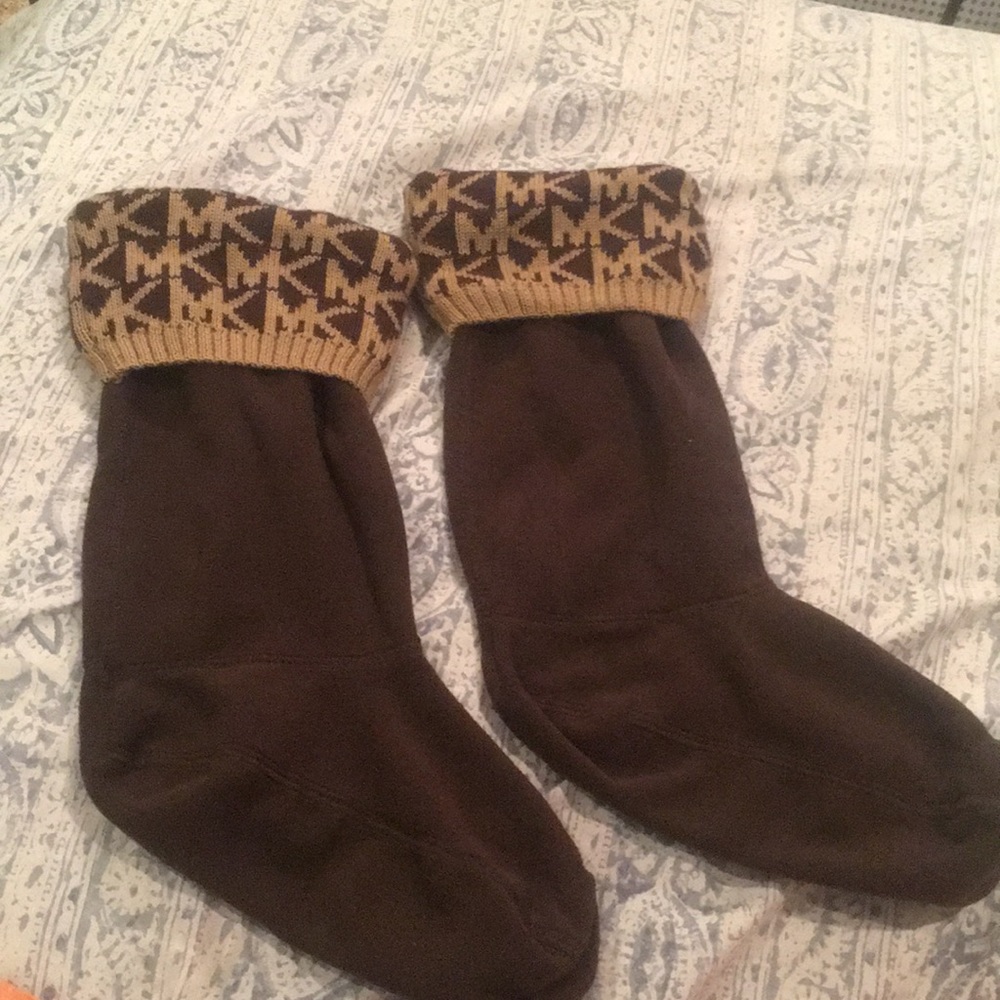 Micheal Kors Rain Boot Liners.